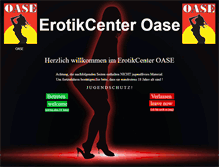 Tablet Screenshot of erotik-oase.at